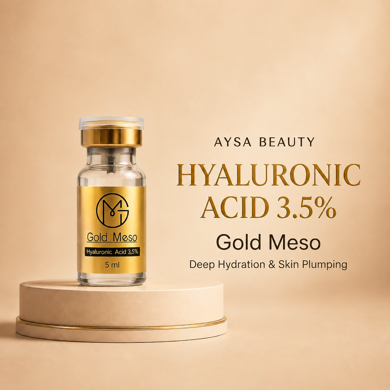 گلدمزو هیالورونیک اسید / GOLD MESO HYALURONIC ACID 3.5% اورجینال ساخت انگلیس
