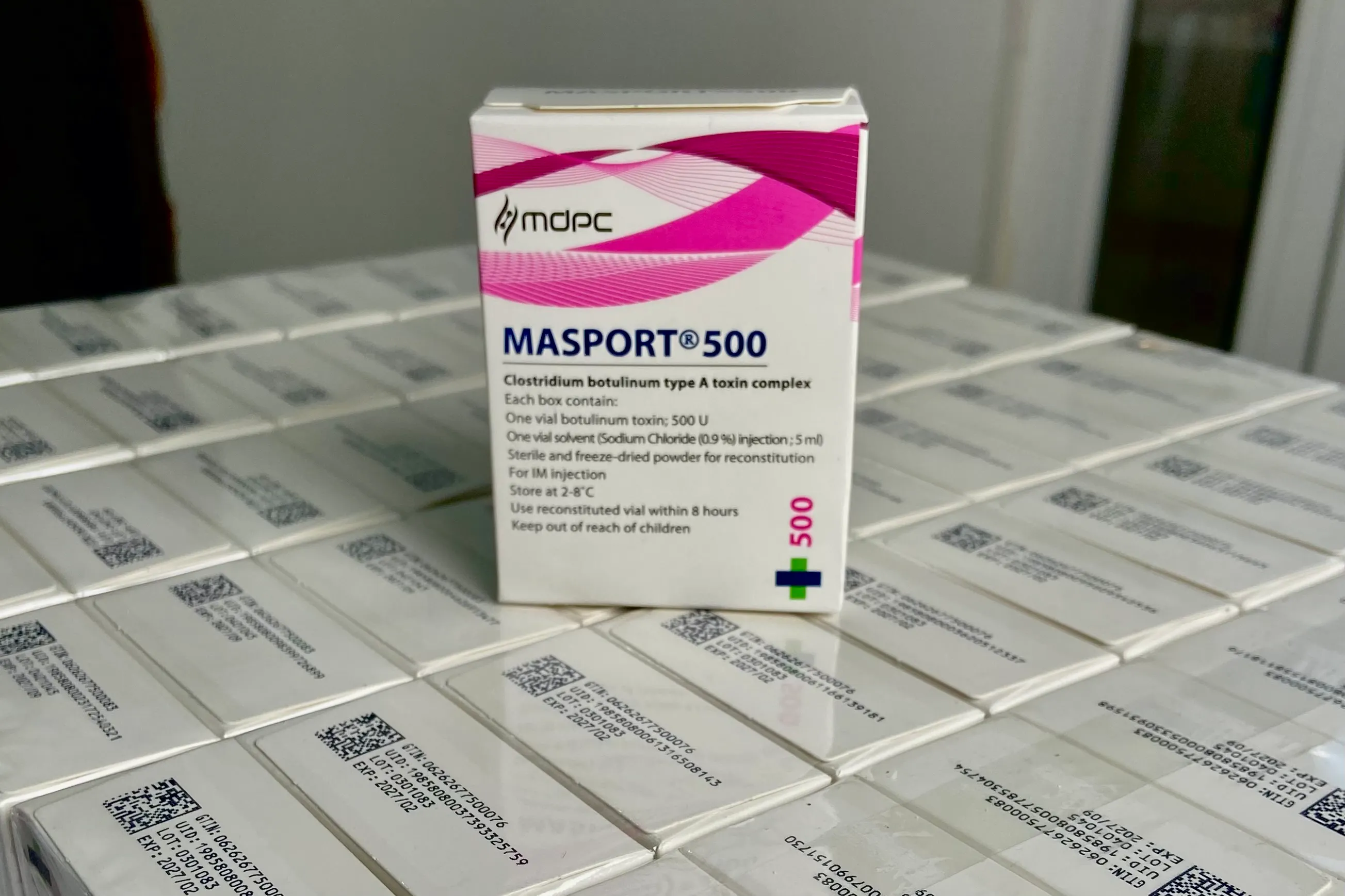 بوتاکس مصپورت اصل 500واحدی masport