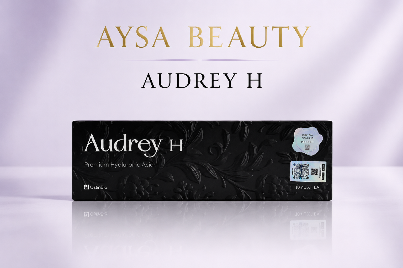 خرید فیلر اودری اچ (Audrey H) اصل | ساخت کره جنوبی | شرکت اوستین بایو | لیبل تأیید اصالت